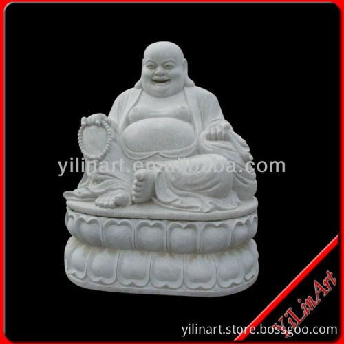 Large White Laughing Buddha Statue YL-J042